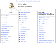 Tablet Screenshot of historyinreview.org